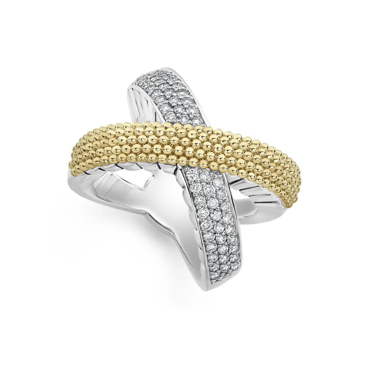 Lagos X Caviar Diamond Ring