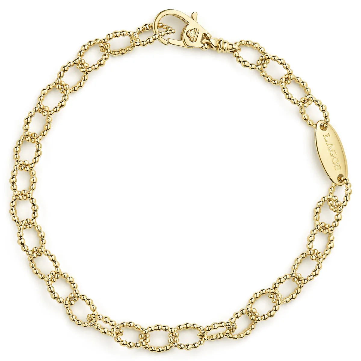 Lagos Caviar Gold Bracelet
