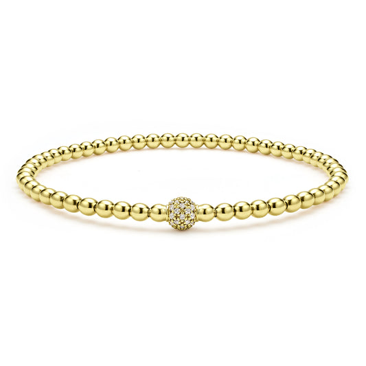 18K Gold and Diamond Bracelet