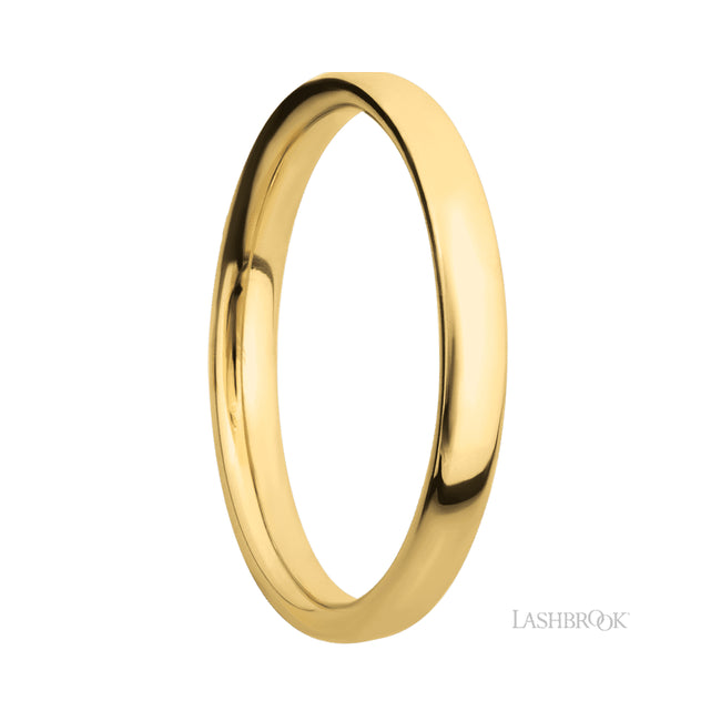 Lashbrook Ultra Comfort 14K Yellow Gold Band