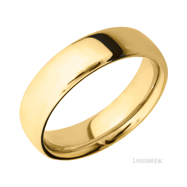 Lashbrook Ultra Comfort 14K Yellow Gold Band