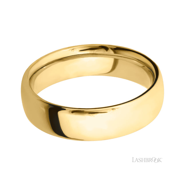 Lashbrook Ultra Comfort 14K Yellow Gold Band