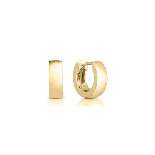 Roberto Coin 18k Yellow Gold Mini Hoop Earrings