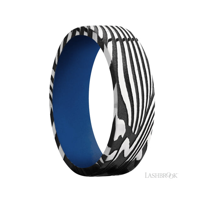 Lashbrook Flat Sunset Band featuring a Royal Blue sleeve