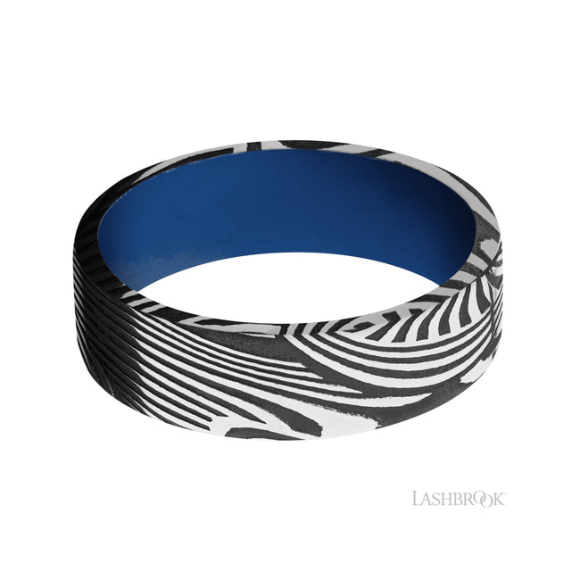 Lashbrook Flat Sunset Band featuring a Royal Blue sleeve