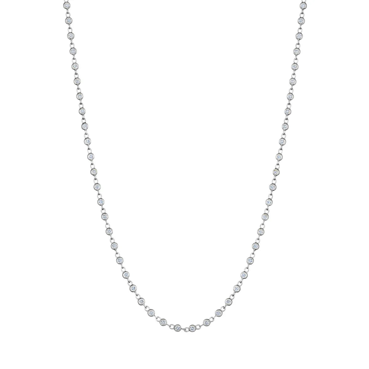 18k gold diamond gemstone necklace pendant from Lenox Collection
