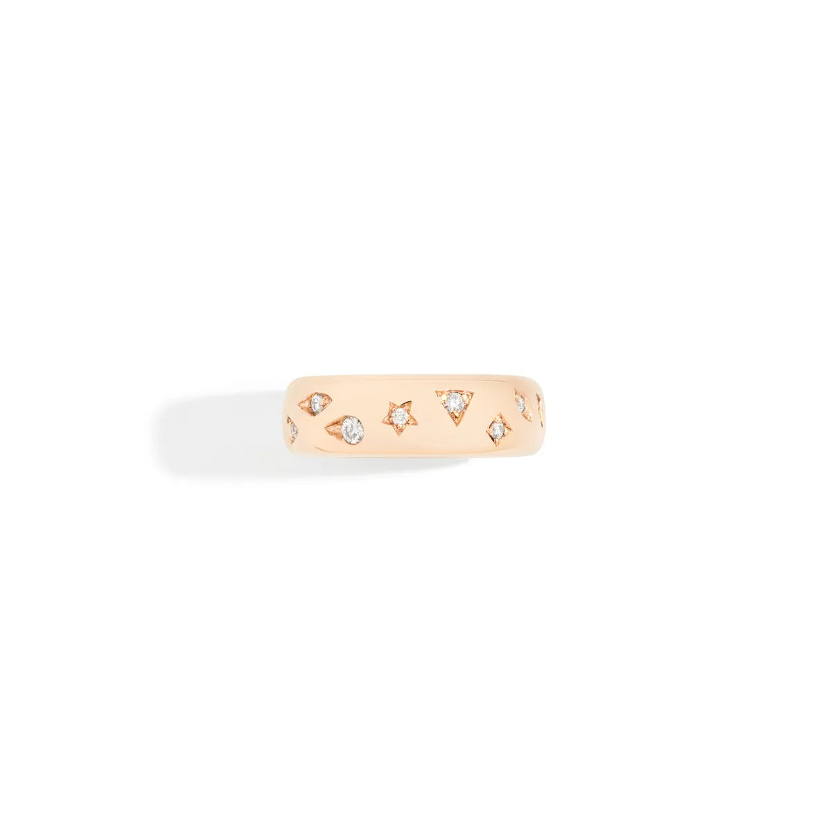 Pomellato 18k Rose Gold Iconica Slim Ring