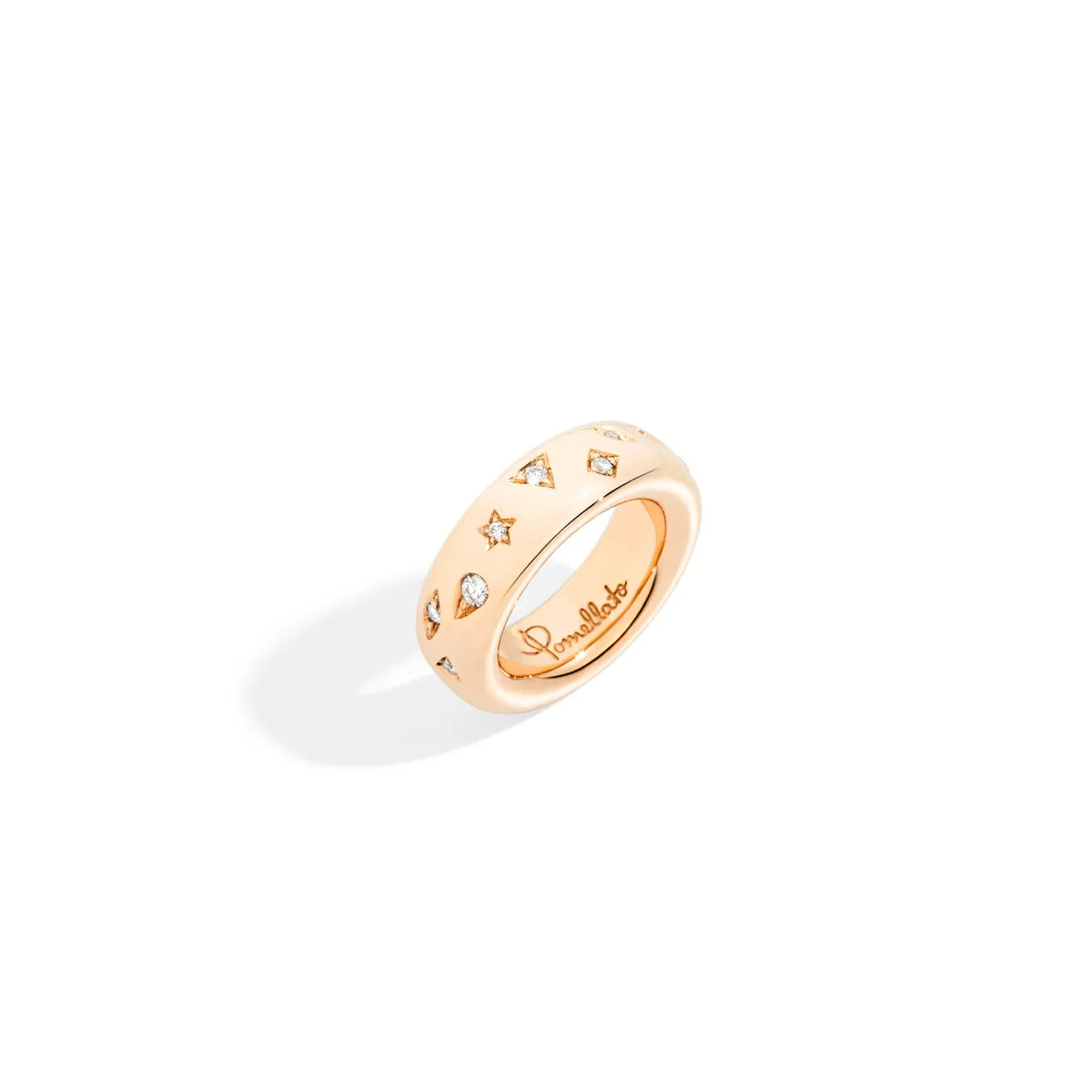 Pomellato 18k Rose Gold Iconica Slim Ring
