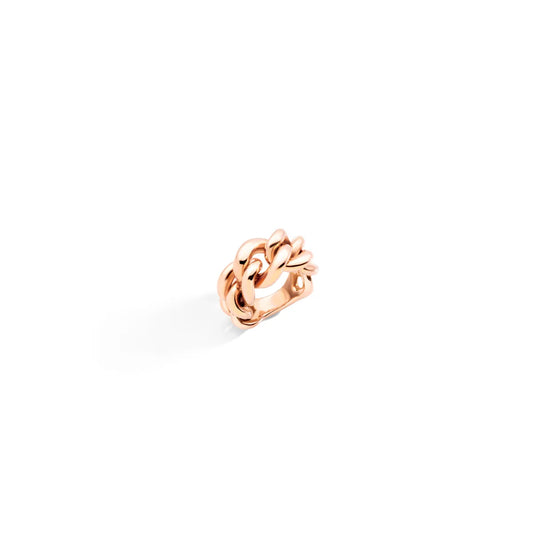 Pomellato 18k Rose Gold Catene Link Ring