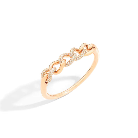 Pomellato 18k Rose Gold Catene Bangle Bracelet