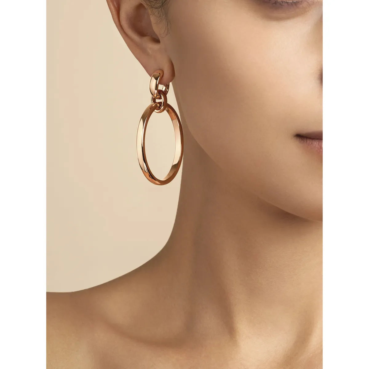 Pomellato 18k Rose Gold Iconica Earrings