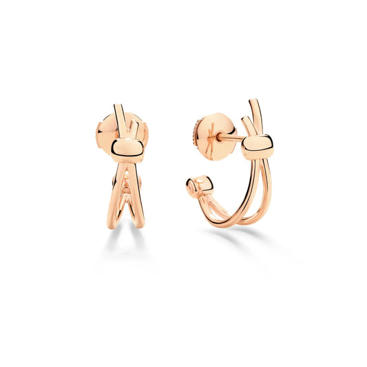 Pomellato 18k Rose Gold Together Earrings
