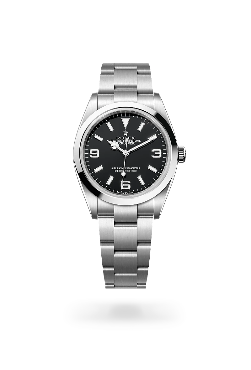 Rolex Explorer in Oystersteel, M124270-0001 - Lenox Jewelers