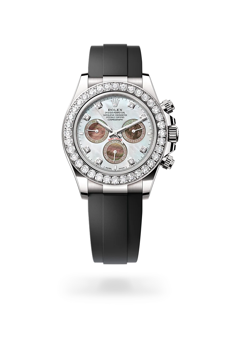 Rolex Cosmograph Daytona in 18 kt white gold, M126589RBR-0001 - Lenox Jewelers