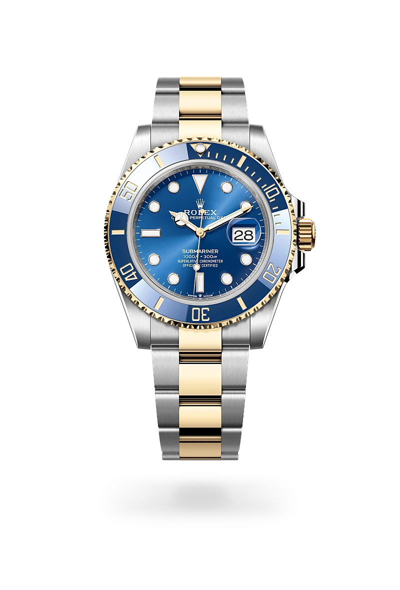 Rolex Submariner in Yellow Rolesor - combination of Oystersteel and yellow gold, M126613LB-0002 - Lenox Jewelers