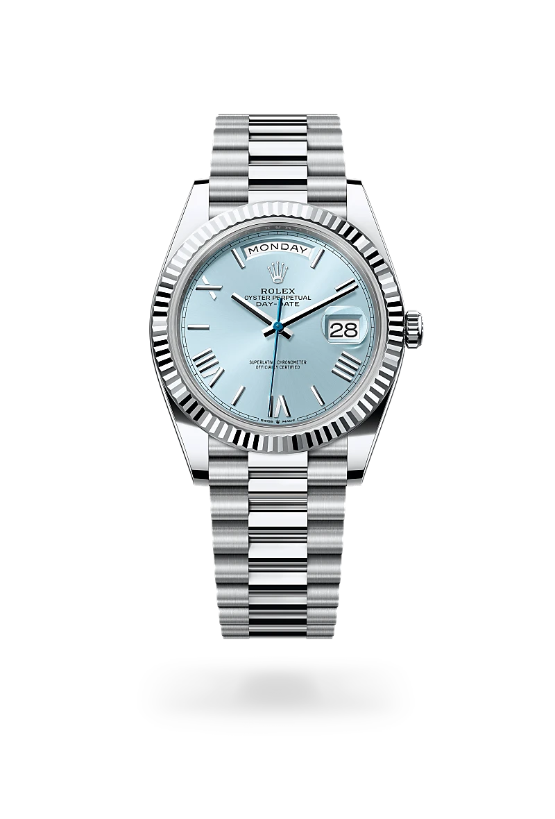 Rolex Day-Date in Platinum, M228236-0012 - Lenox Jewelers