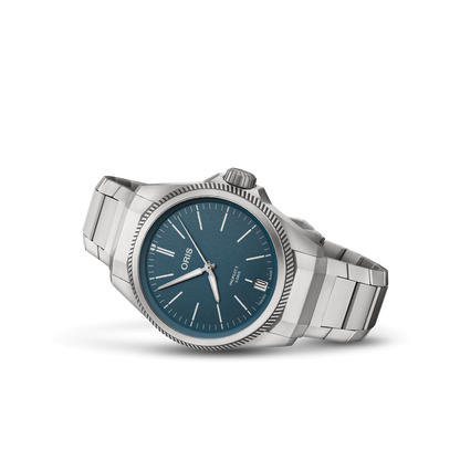 ProPilot X Calibre 400 39mm Blue Dial Titanium Bracelet