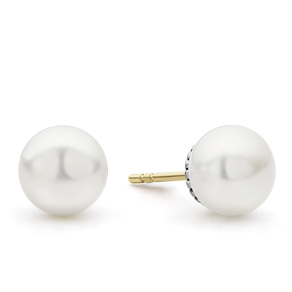 Sterling Silver and Pearl Earrings