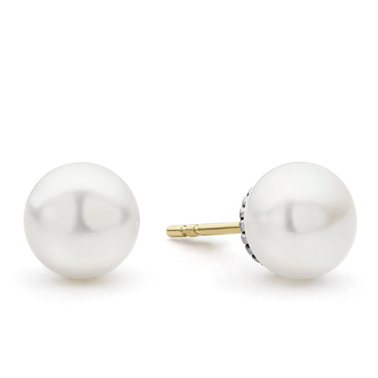 Sterling Silver and Pearl Earrings