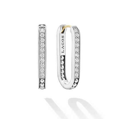 Lagos Caviar Spark Diamond Earrings