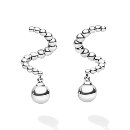 Caviar Bubbly mm Drop Earrings
