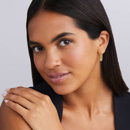 Mini Caviar Hoop Earrings