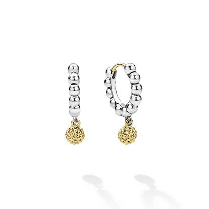 Caviar mm With Huggie Earrings With Drops