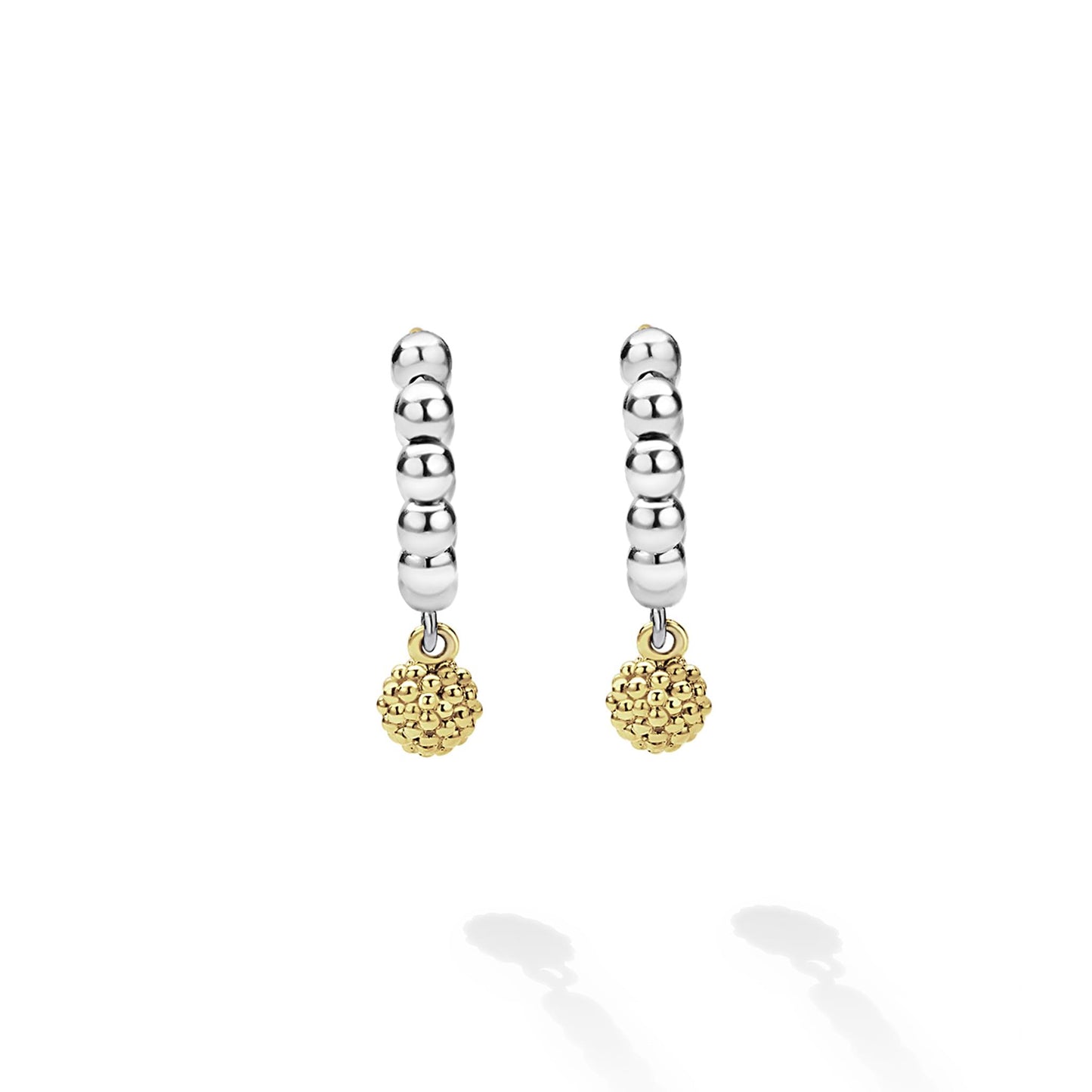 Caviar mm With Huggie Earrings With Drops