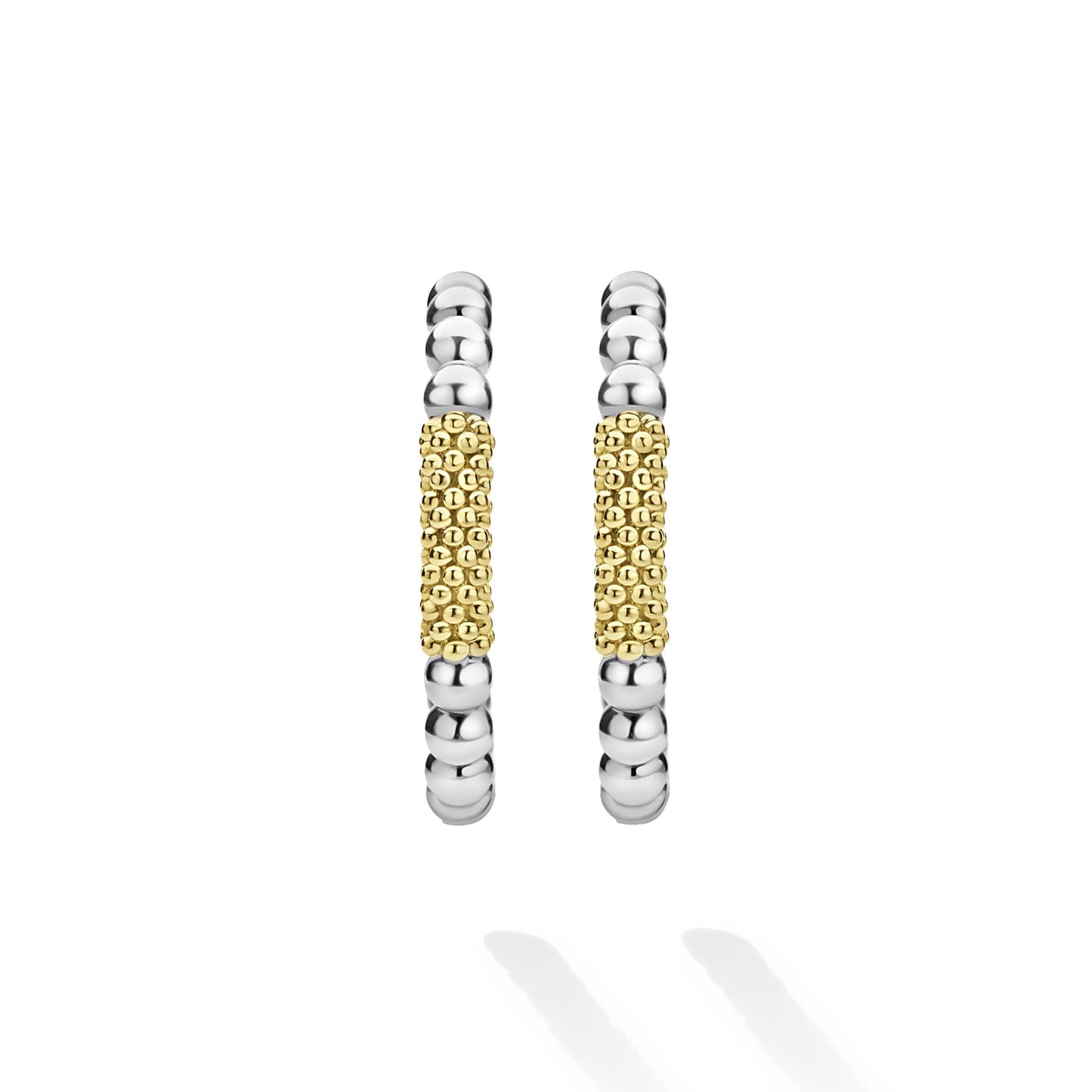 Caviar mm With Bar Hoop Earrings