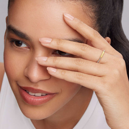 Caviar Stackable Ring