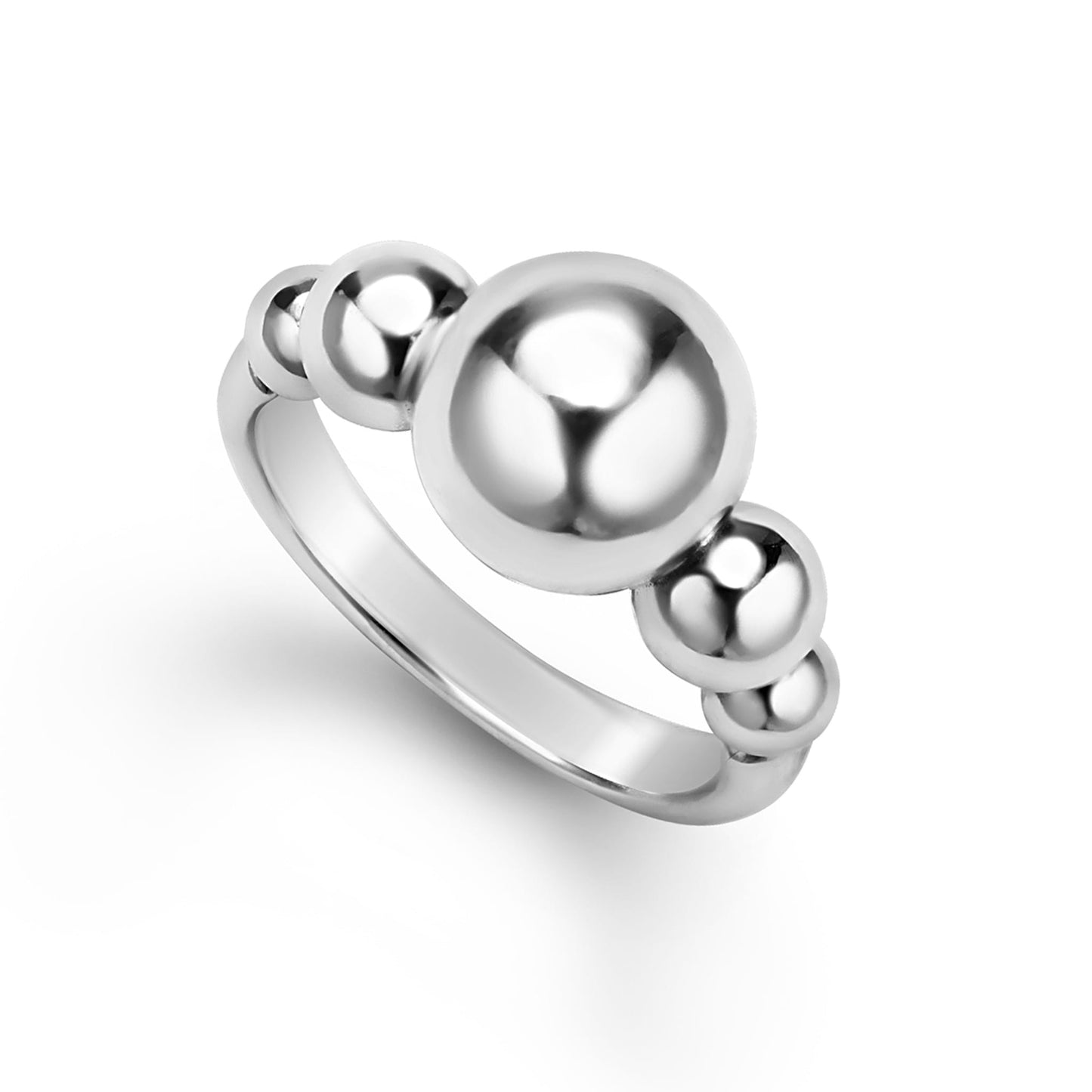 Caviar Bubbly Beaded Ring