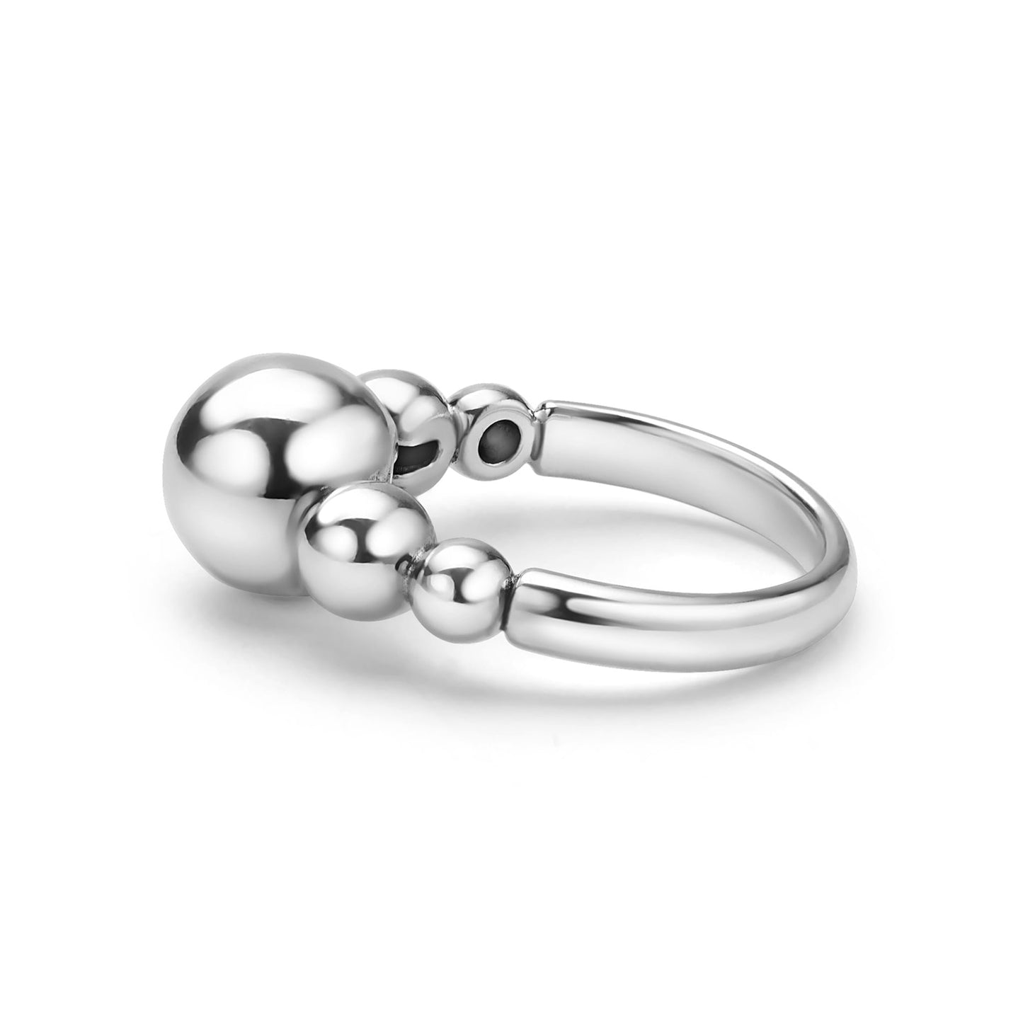Caviar Bubbly Beaded Ring
