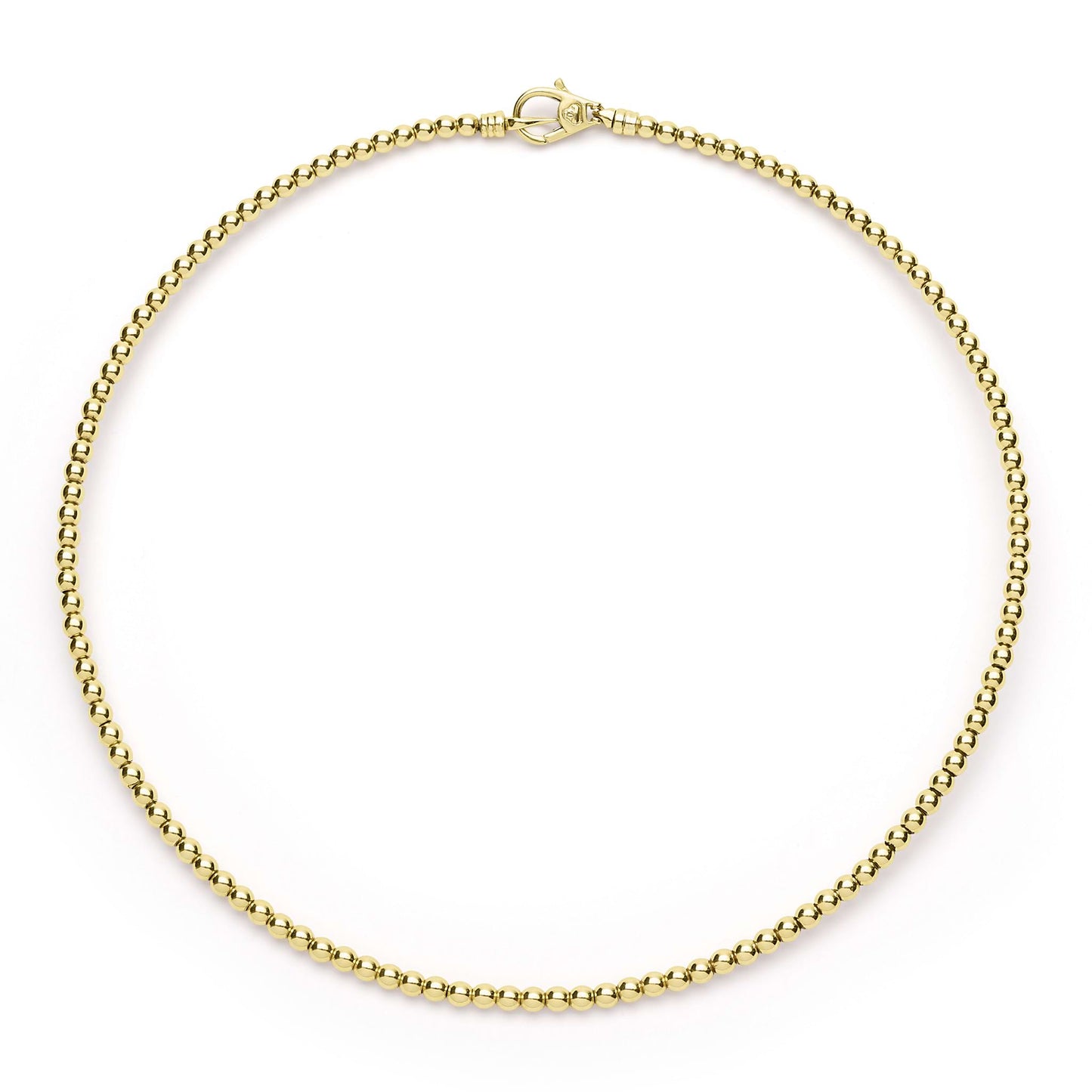 Caviar Beaded Collar Necklace