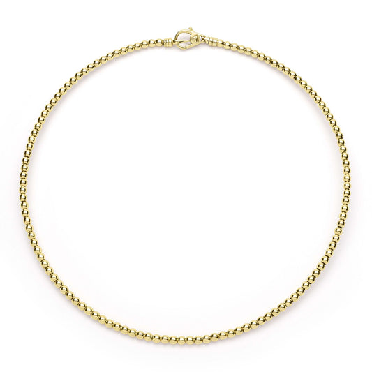 Caviar Beaded Collar Necklace