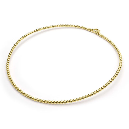 Caviar Beaded Collar Necklace