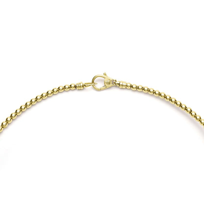Caviar Beaded Collar Necklace