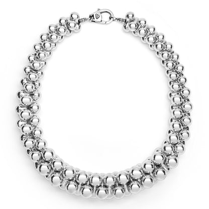 Caviar Bubbly Beaded Statement Necklace