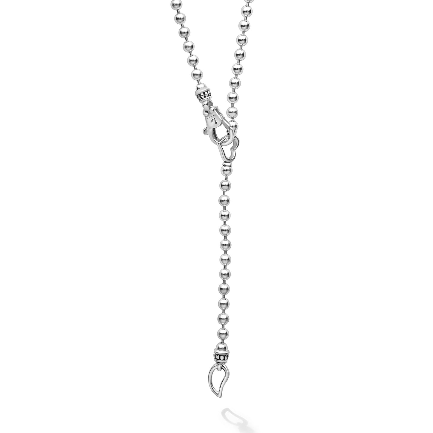 Interlocking Diamond Pendant Necklace Adjustable 16-