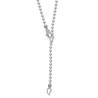 Interlocking Diamond Pendant Necklace Adjustable 16-