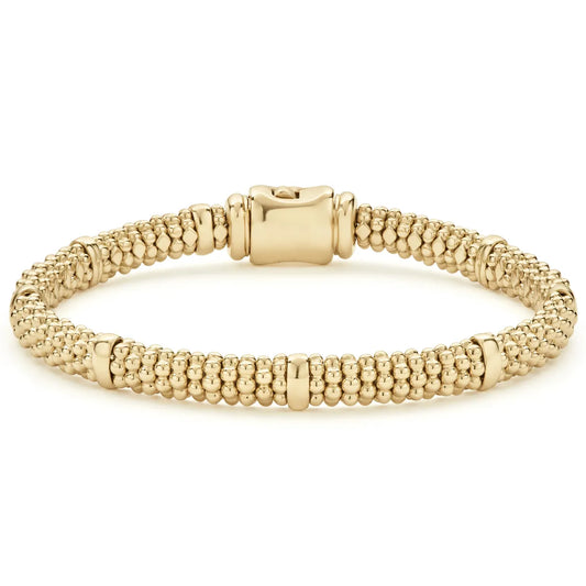 Lagos Caviar Gold Bracelet