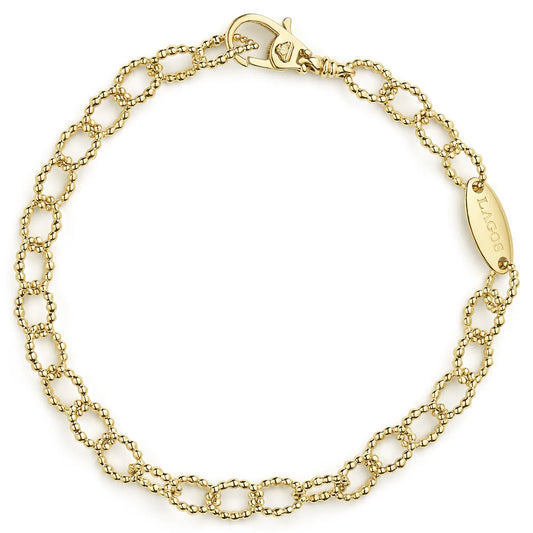 Lagos Caviar Gold Bracelet