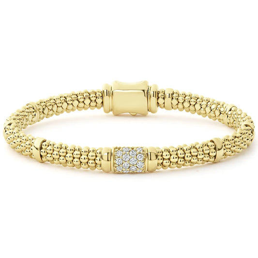 Lagos Caviar Gold Bracelet