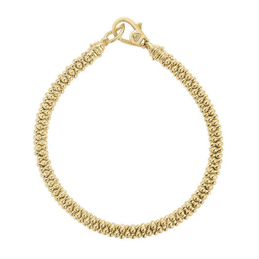 Lagos Caviar Gold Bracelet