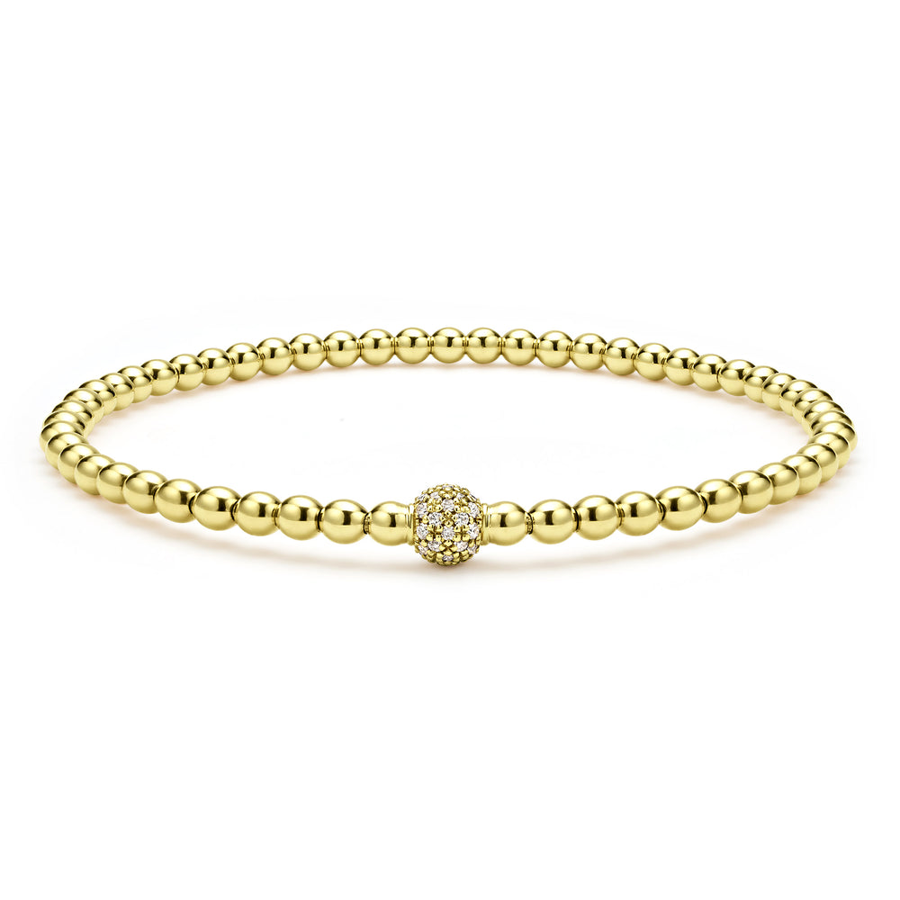 18K Gold and Diamond Bracelet