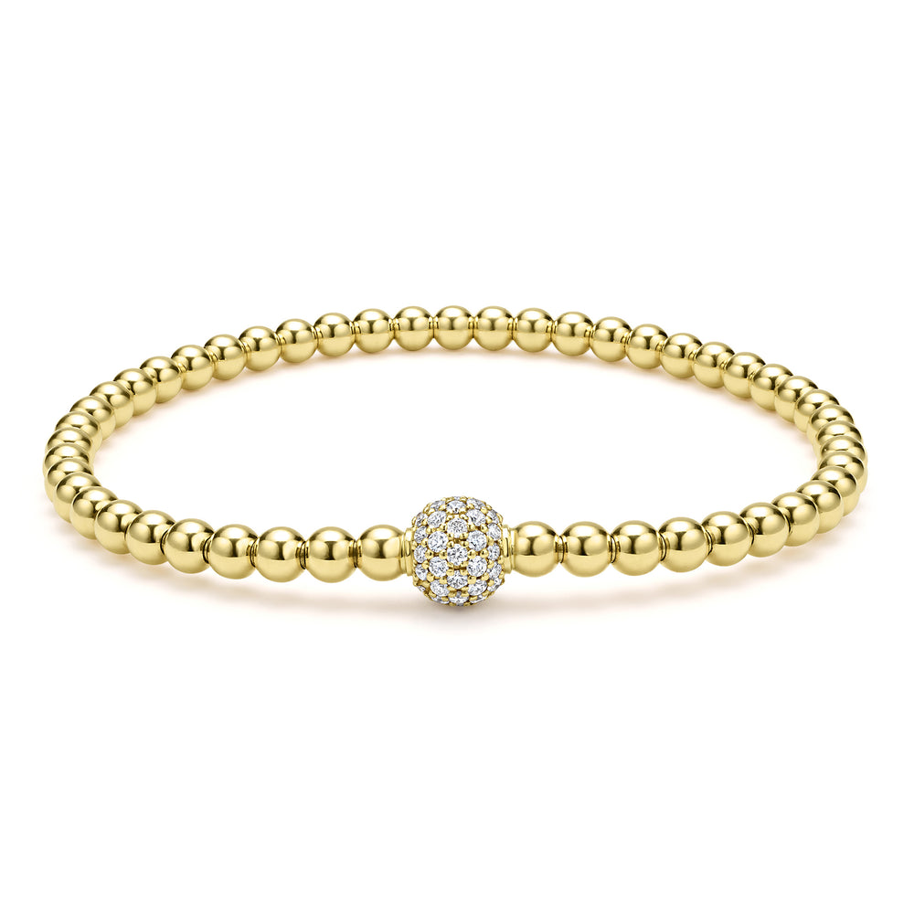 18K Gold and Diamond Bracelet