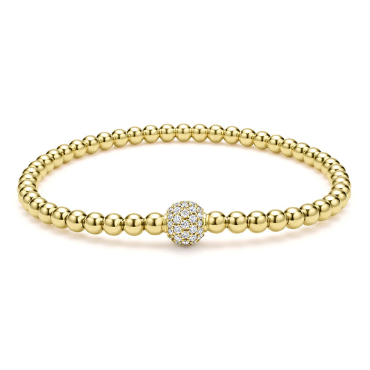 18K Gold and Diamond Bracelet