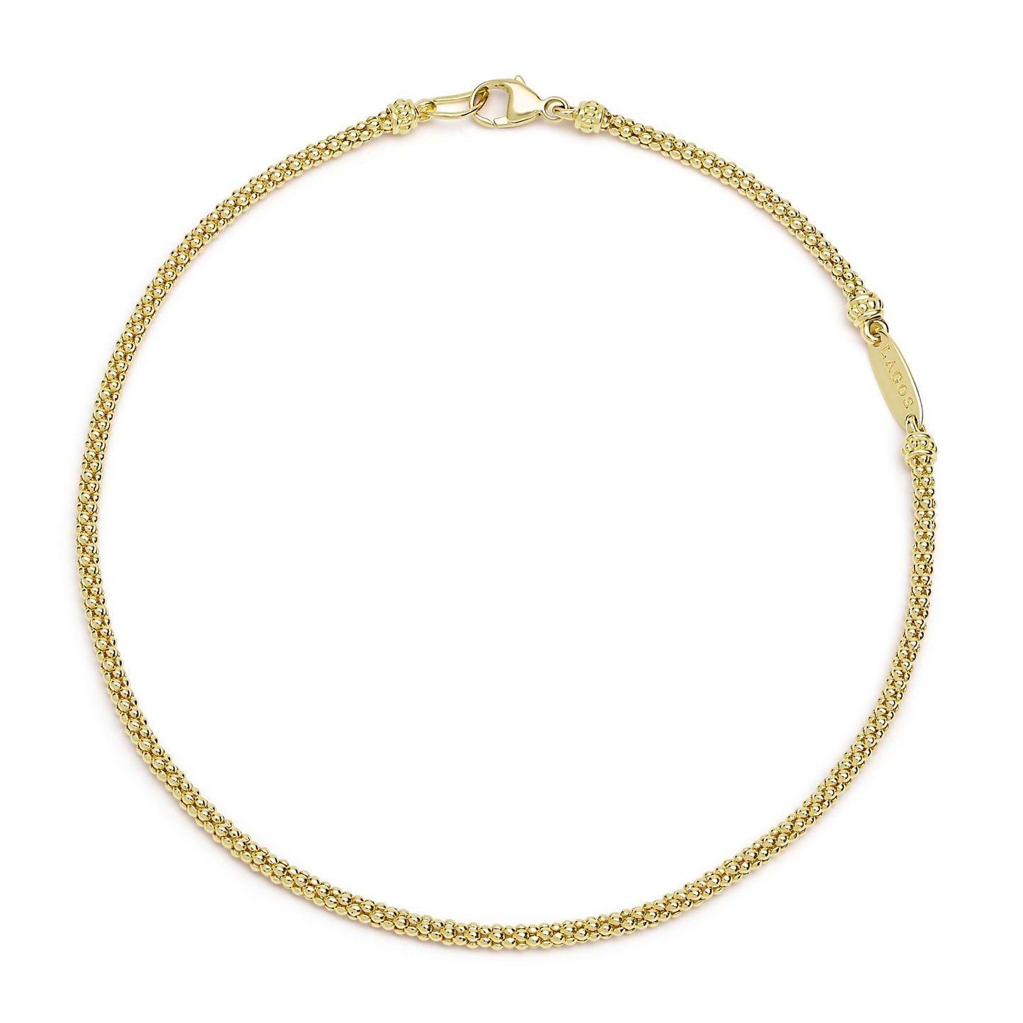 Mens Caviar Popcorn Rope Bracelet