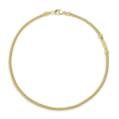 Mens Caviar Popcorn Rope Bracelet