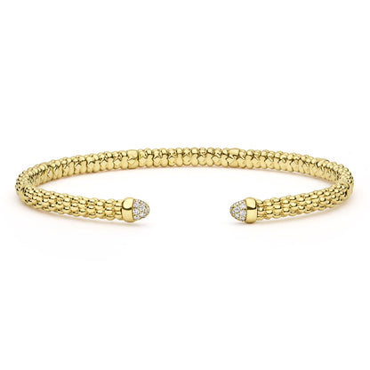 Caviar 6 Bar Mini Versa Torque Bracelet