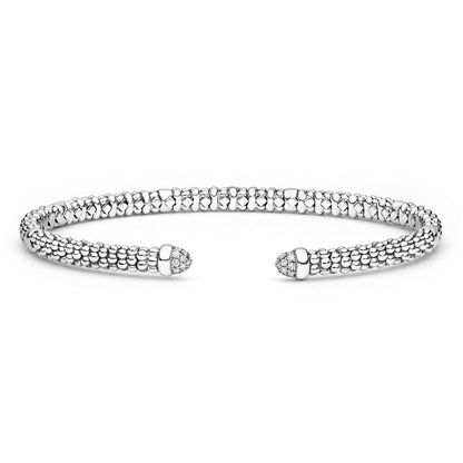 Caviar 6 Bar Mini Versa Torque Bracelet